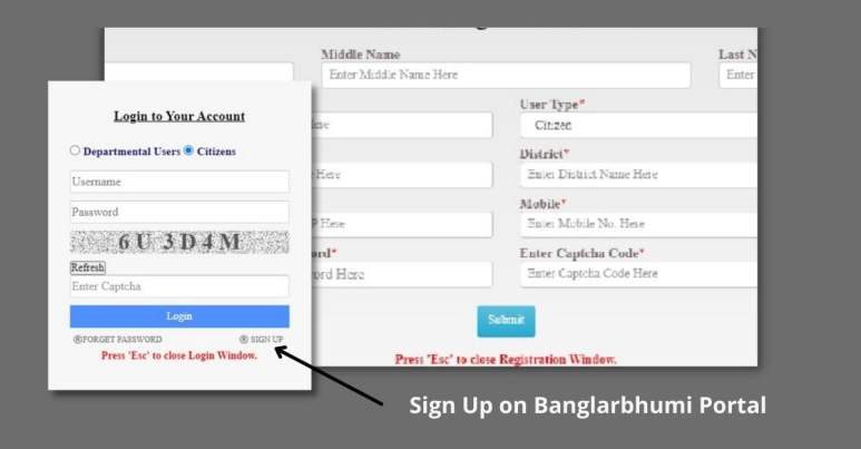 How To Register For Banglarbhumi Portal 