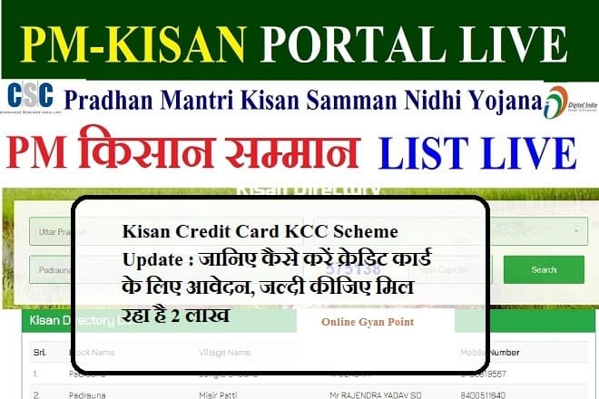 2 lakh rupees are being received through Kisan Credit Card, know how to apply