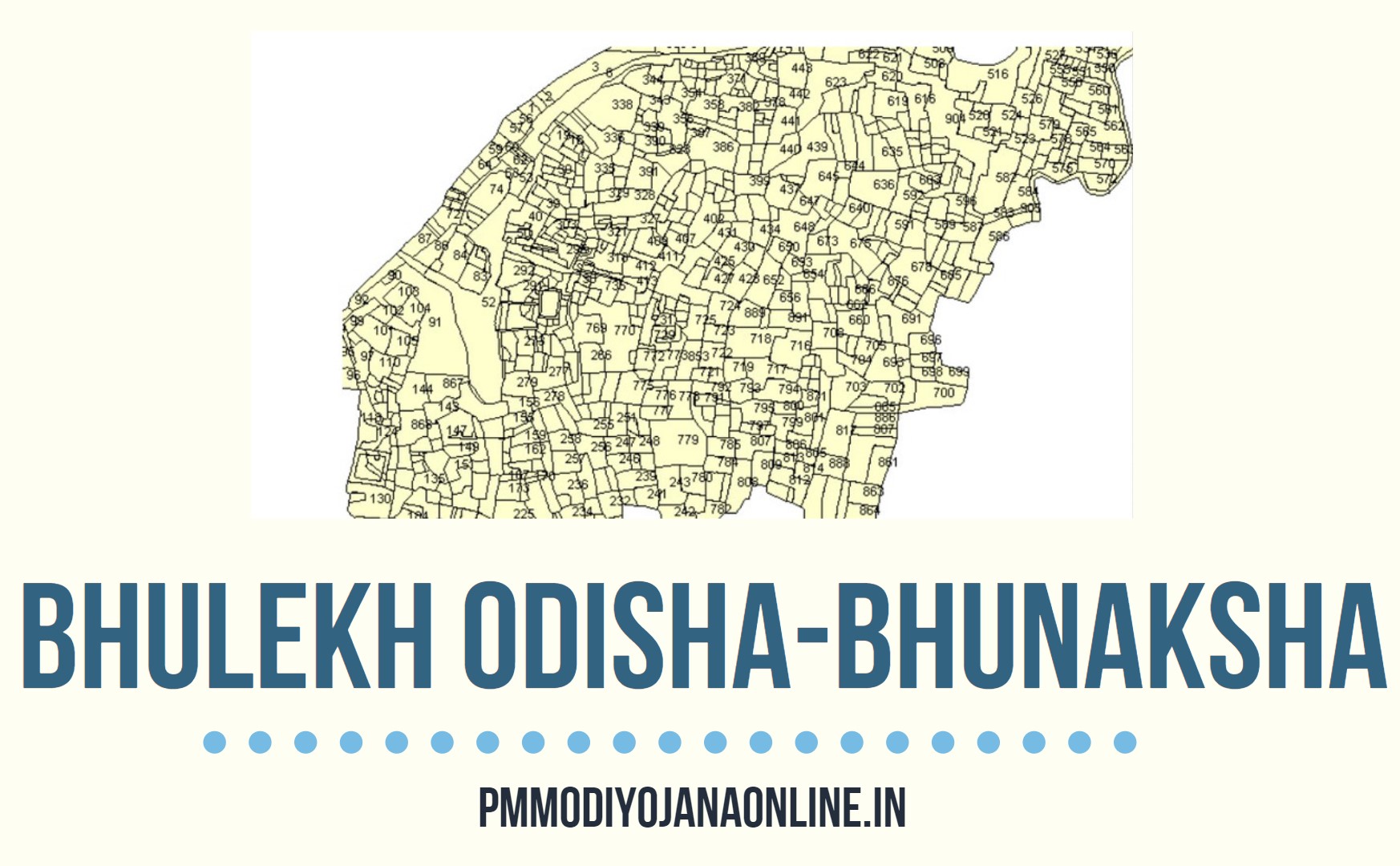 Bhulekh Odisha Online ROR, Map View Record Bhunaksha Odisha