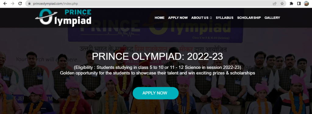 Prince Olympiad Registration 2022: Last Date, Admit Card, Center List