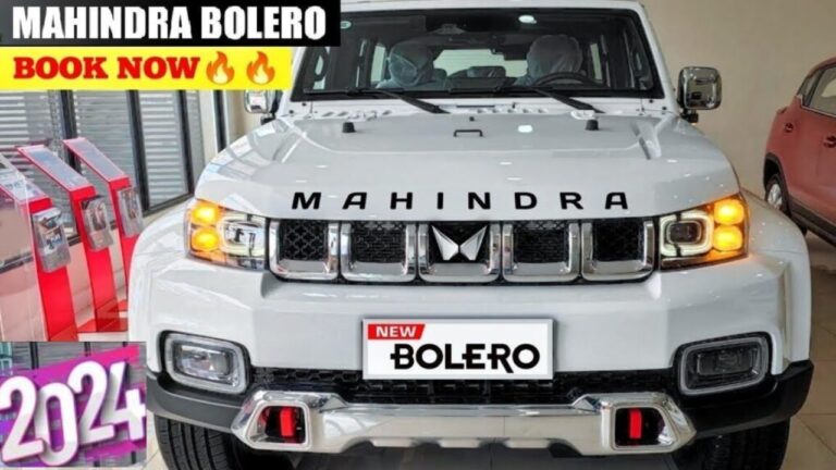 New Mahindra Bolero नवीन अवतार महिंद्रा बोलेरो 9 सीटर कार किंमत फक्त एवढीच